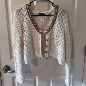Vintage 90s cropped cardigan